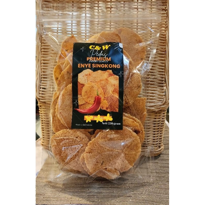 

Keripik Singkong Pedas/kerupuk/singkong