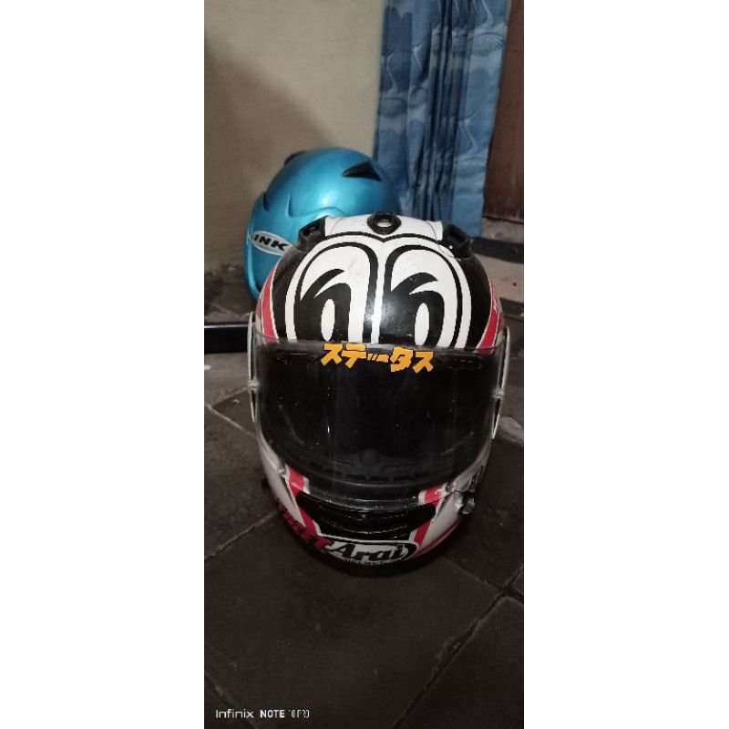Jual helm ala ala arai basic ninja ijo