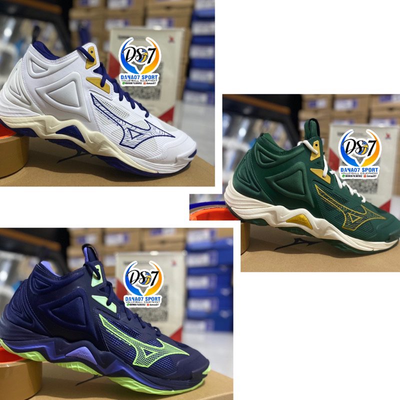 Promo Sepatu Voli terbaru Mizuno Wave Momentum 3 MID Original, Mizuno Momentum 3 Mid Volley