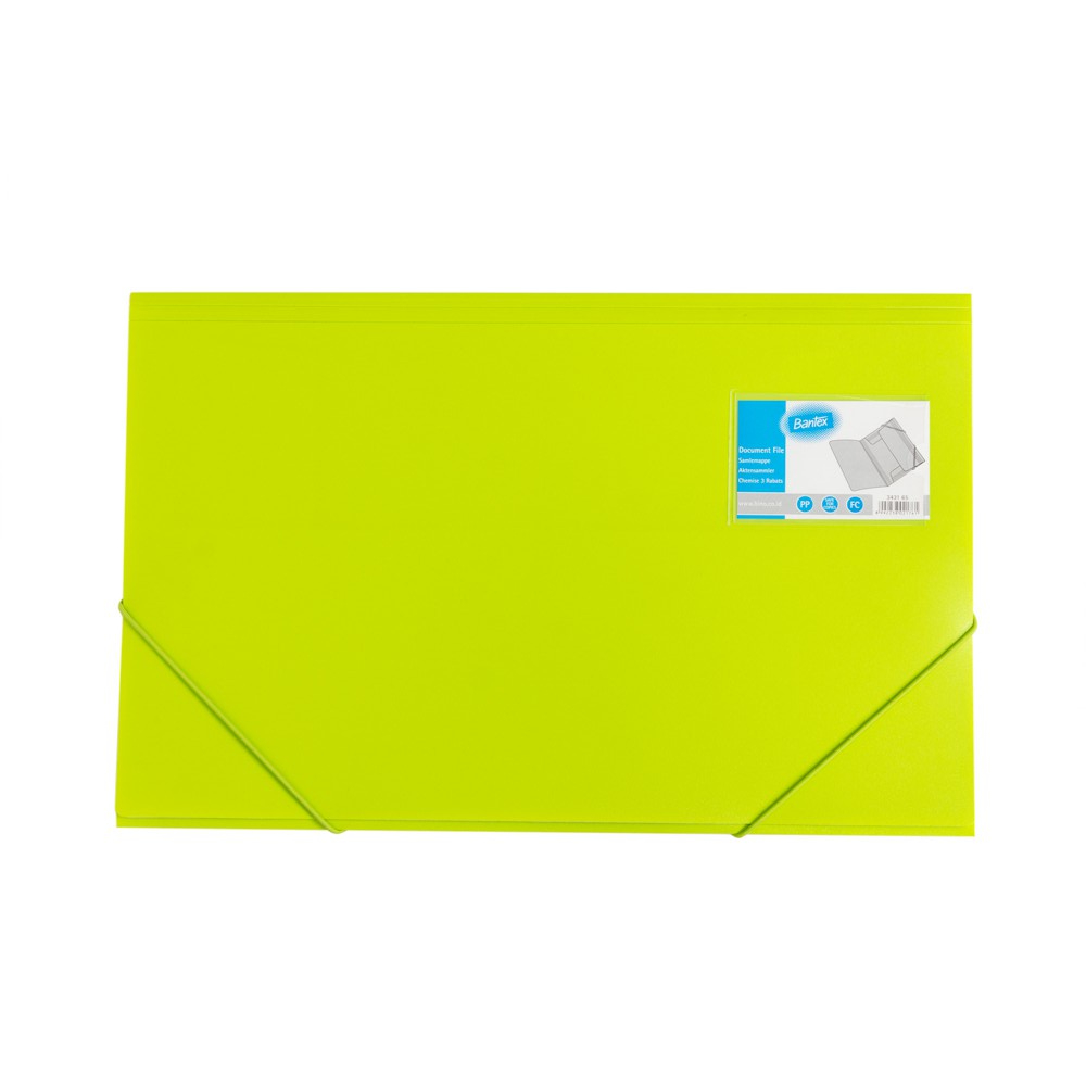 

Bantex Map Tali Plastik Polos Folio F4 Lime Document File