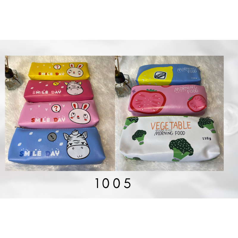 

KJ!!! TEMPAT PENSIL LUCU TEMPAT PENSIL MURAH HADIAH SOUVENIR PENCIL CASE SLETING MOTIF ANIMAL/FRUIT 1005