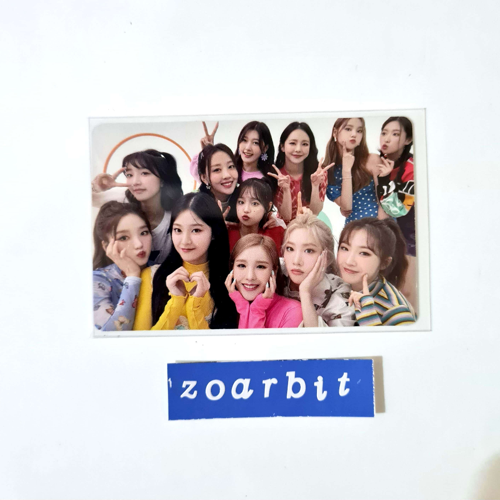 [BOOKED] loona hula hoop group photocard ♡ pc ot12