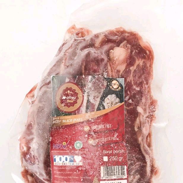 

SIRLOIN BEEF SLICE SUPER dan CUT STEAK WAHYUBEEF ORGANIK GRASSFED HALAL