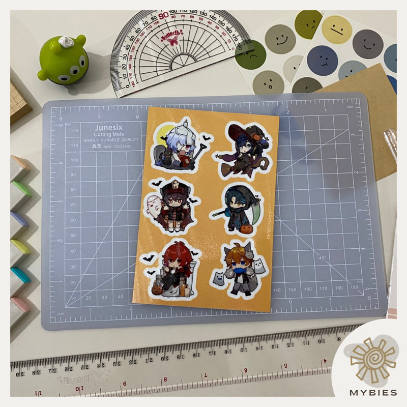 

Sticker Genshin Impact Hallowen Edition Kiss Cut (6pcs)