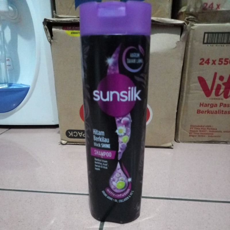 shampo Sunsilk  black shine 340ml
