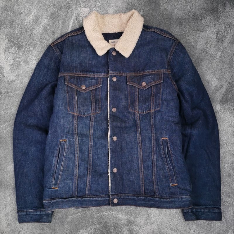 Trucker Denim Sherpa GAP