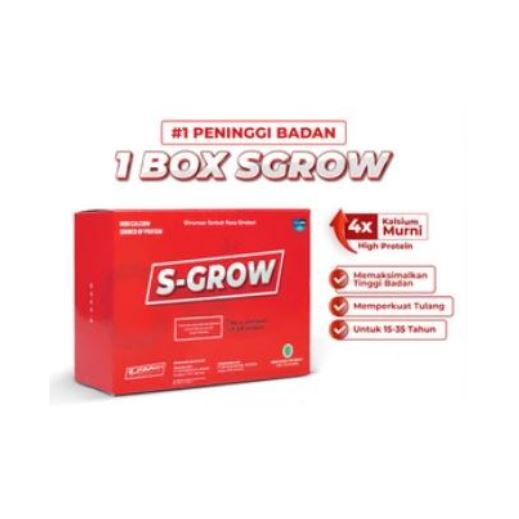 

SGROW PENINGGI BADAN - 1 BOX