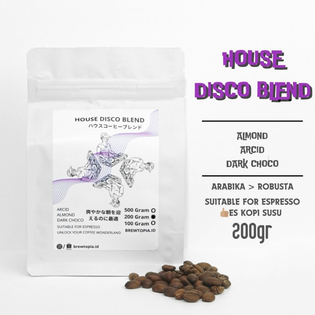 

BREWTOPIA Kopi Signature Espresso 200 gram