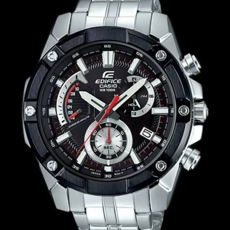 CASIO EDIFICE JAM TANGAN PRIA COWOK ANTI TAHAN AIR SPORT RANTAI CASIO EDIFICE ORIGINAL ORI 100% terb