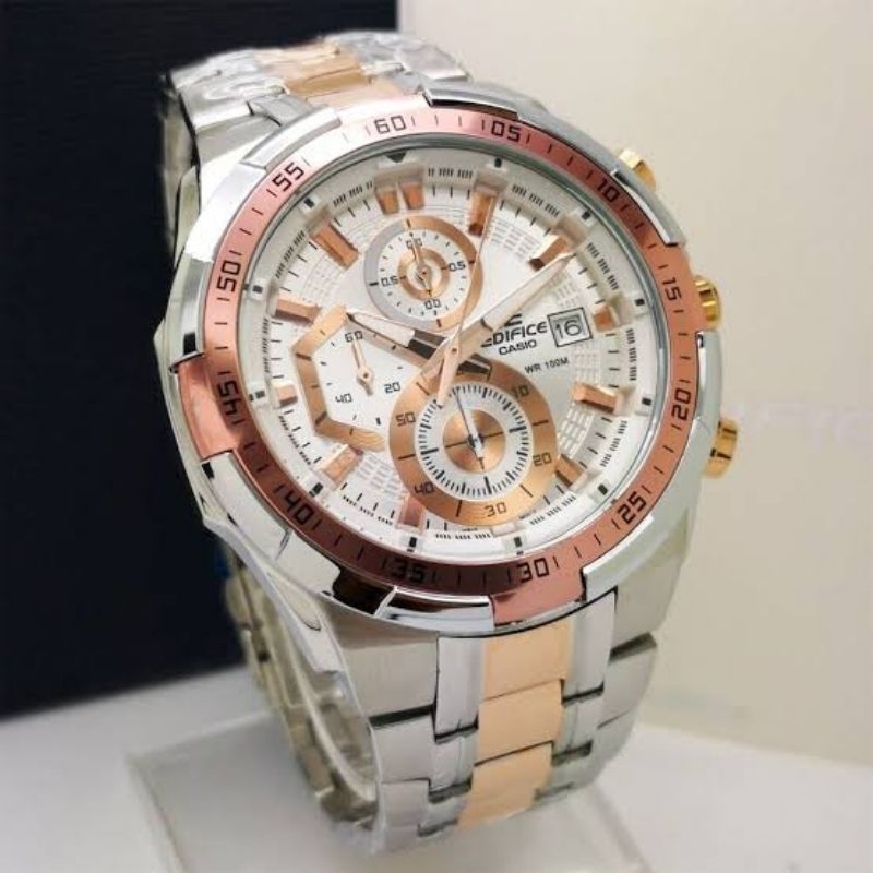 CASIO EDIFICE JAM TANGAN PRIA COWOK ANTI TAHAN AIR SPORT RANTAI CASIO EDIFICE ORIGINAL ORI 100% terbaru mewah