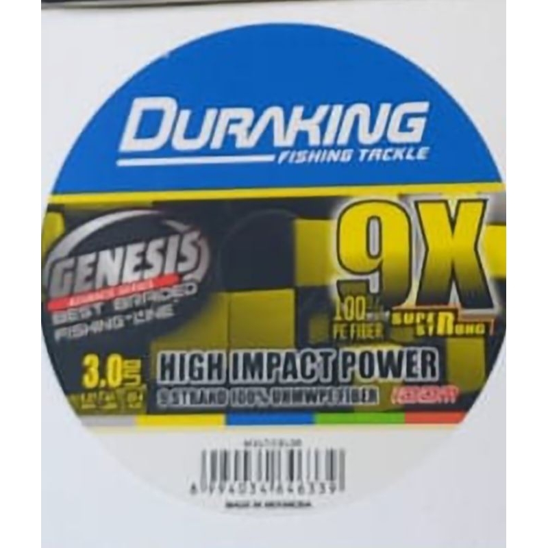 Senar Mancing - Duraking PE Genesis X9 dan X12