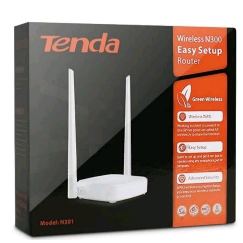 TENDA N301 WIRELESS N300 Easy Setup Router