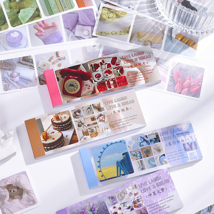 

[Artopia] 90pcs Sticker Book Love & Bread / Buku Stiker Deco Dekorasi DIY Bujo Bullet Jurnal Journaling Journal Scrapbook Hiasan