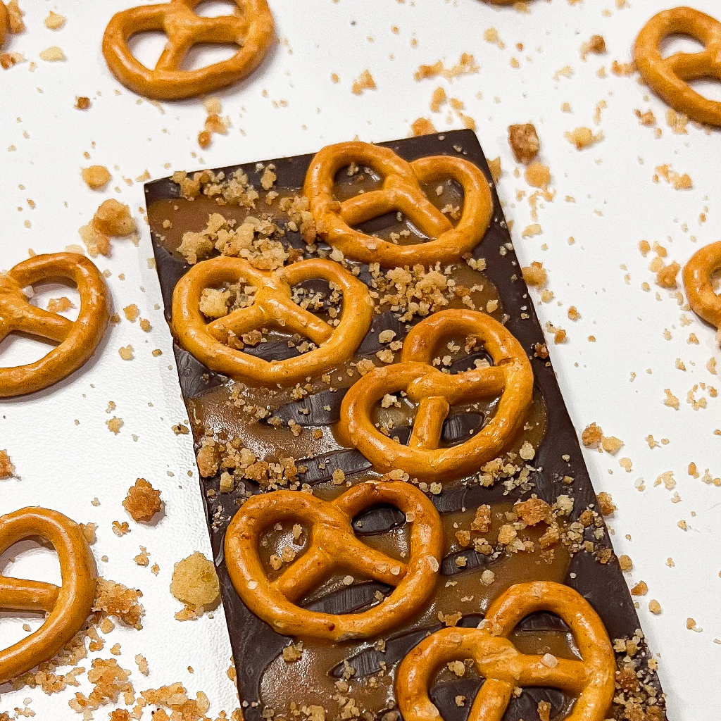 

Sweet Knot | Clover | Chocolate Bar | Salted Caramel Pretzel