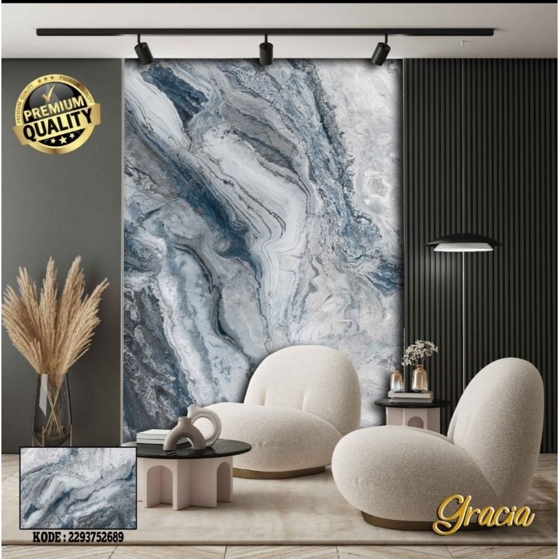 Wallpapee Dinding Custom Marmer Photowall