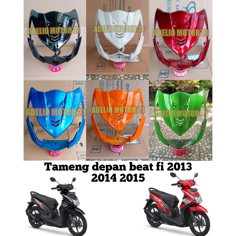 tameng depan beat fi 2013 2014 2015