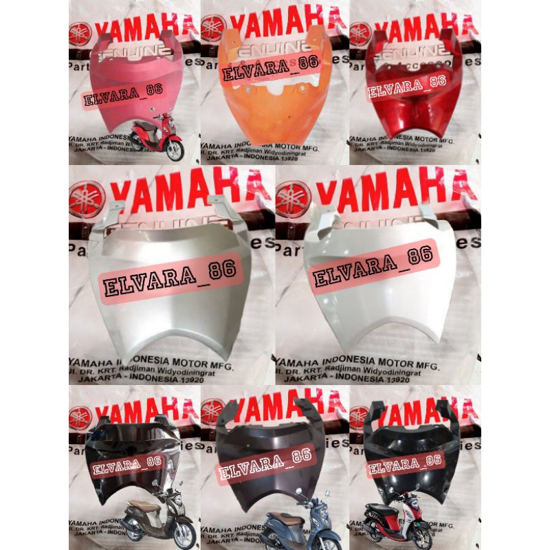 Cover sambungan body belakang Yamaha Fino Fi 125 Fino Grande Original BJ8-F1731-00