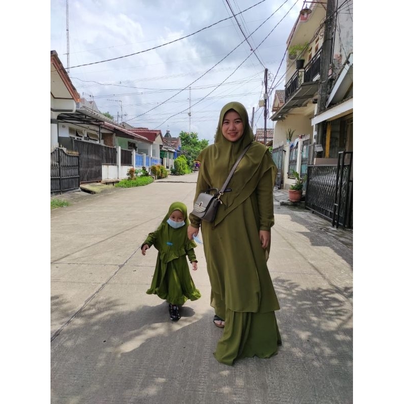 Preloved Gamis Dress sajeeda free gamis casila