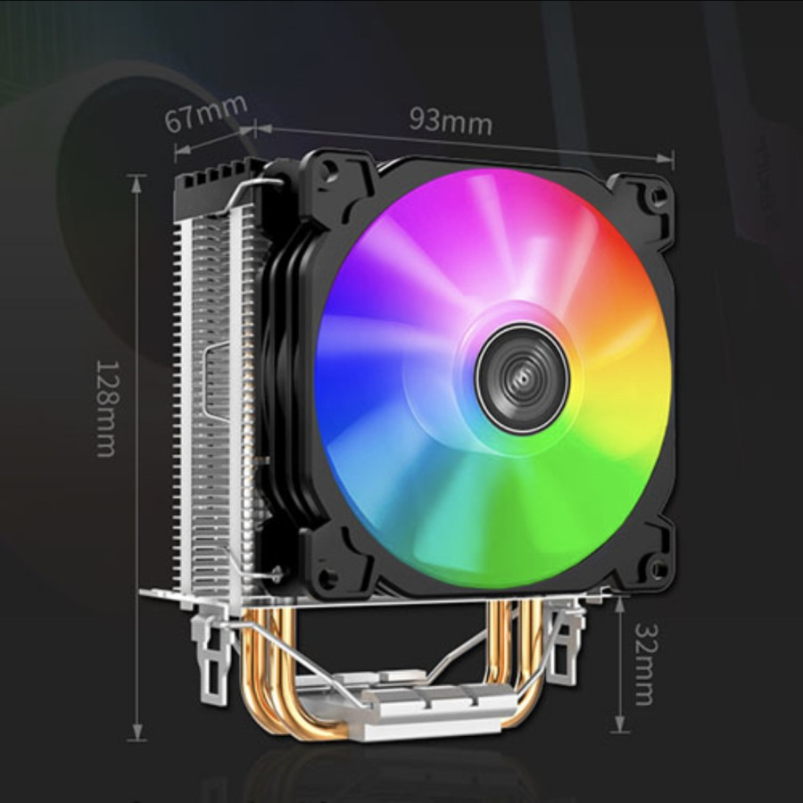 Fan Processor Heatsink Cooler Intel Socket LGA 1155 1150 1151 1200