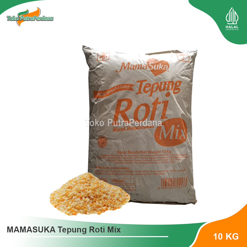 

MAMASUKA Tepung Roti/Panir Mix 10kg