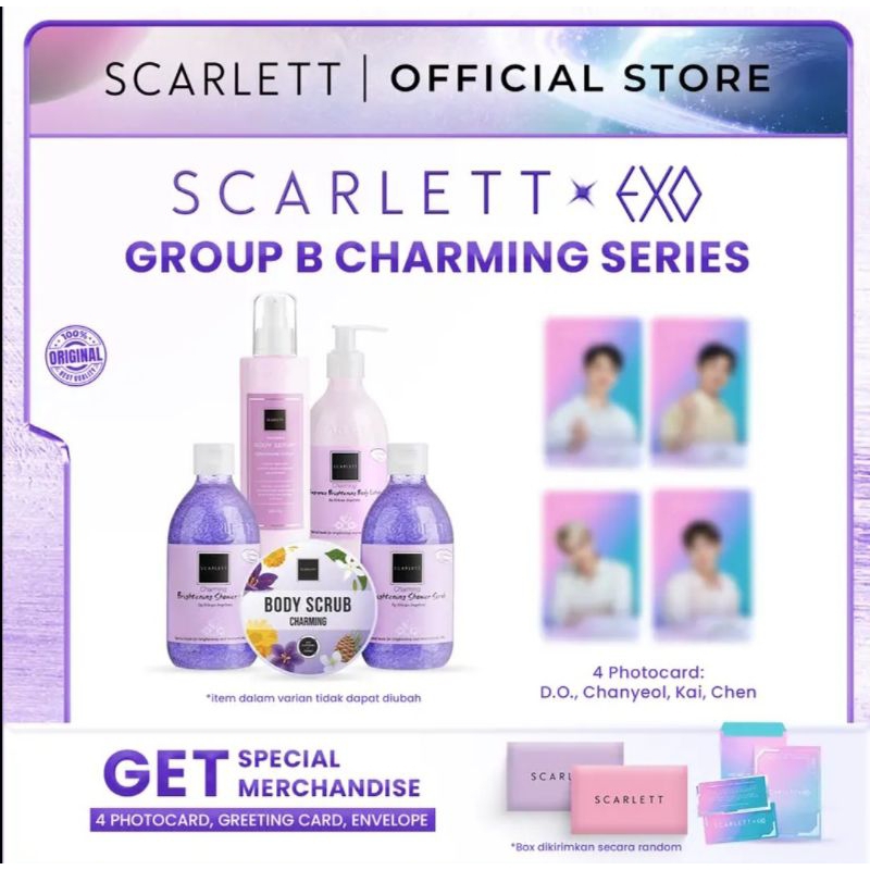 PC EXO X SCARLET GRUP B CHARMING