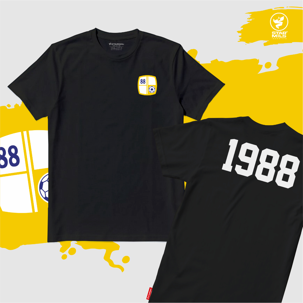 Kaos Barito Putera 1988 Laskar Antasari Supporter Barito Mania Tshirt starmils 10997A