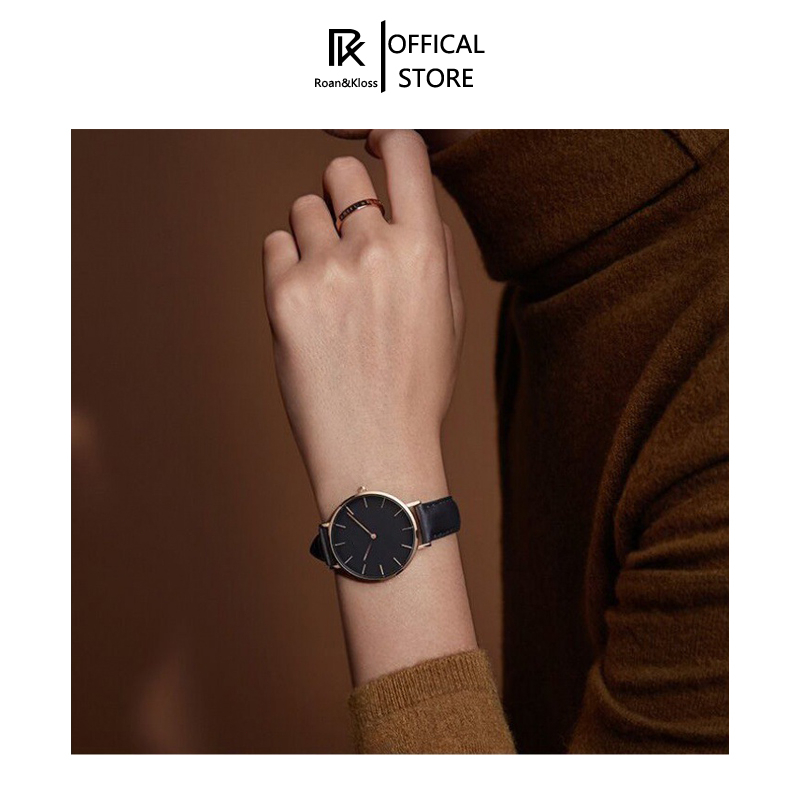 【✔Penjualan Terbaik】100%Ori Jam Tangan Pria Jam Tangan Wanita  Jam Tangan Kulit Premiun Diameter  +Free Box Baterai |Jam tangan Fashion Pria/Jam Tangan Pasangan-6