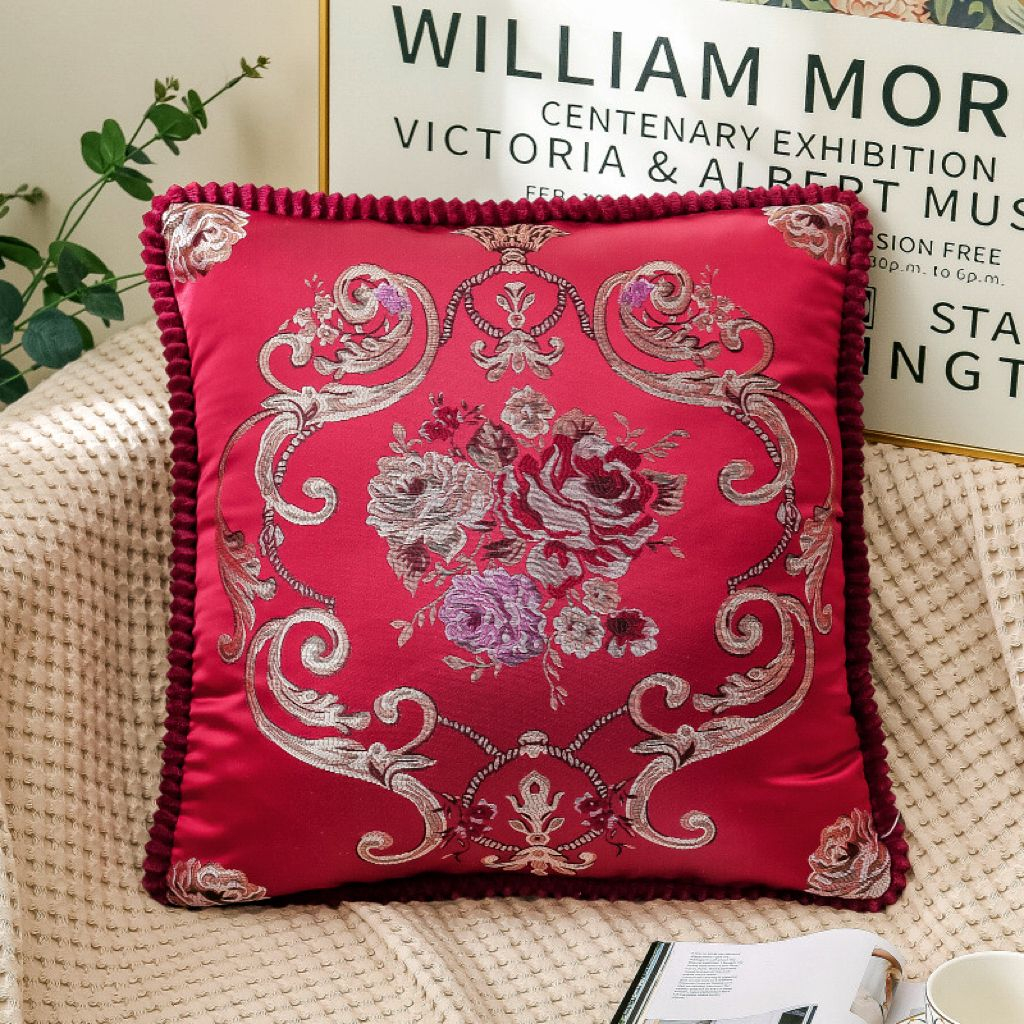 Utama Jakarta Baru - Sarung Bantal Sofa Emboss Premium Uk 48x48cm/Sarung Bantal Kursi