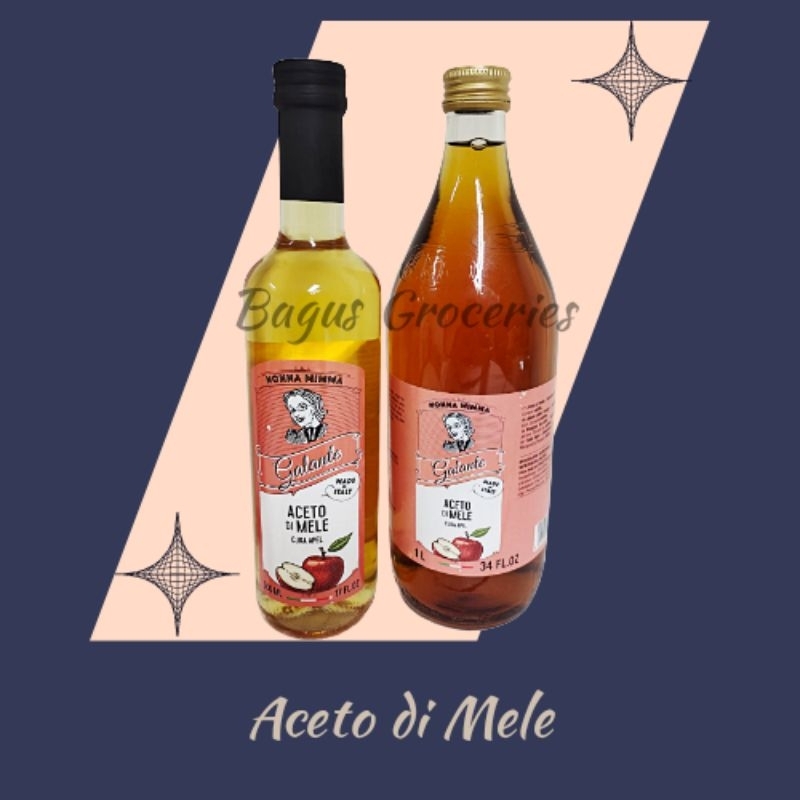 

Nonna mimma Apple cider | Cuka Apel | Aceto di Mele 500 ml & 1 L