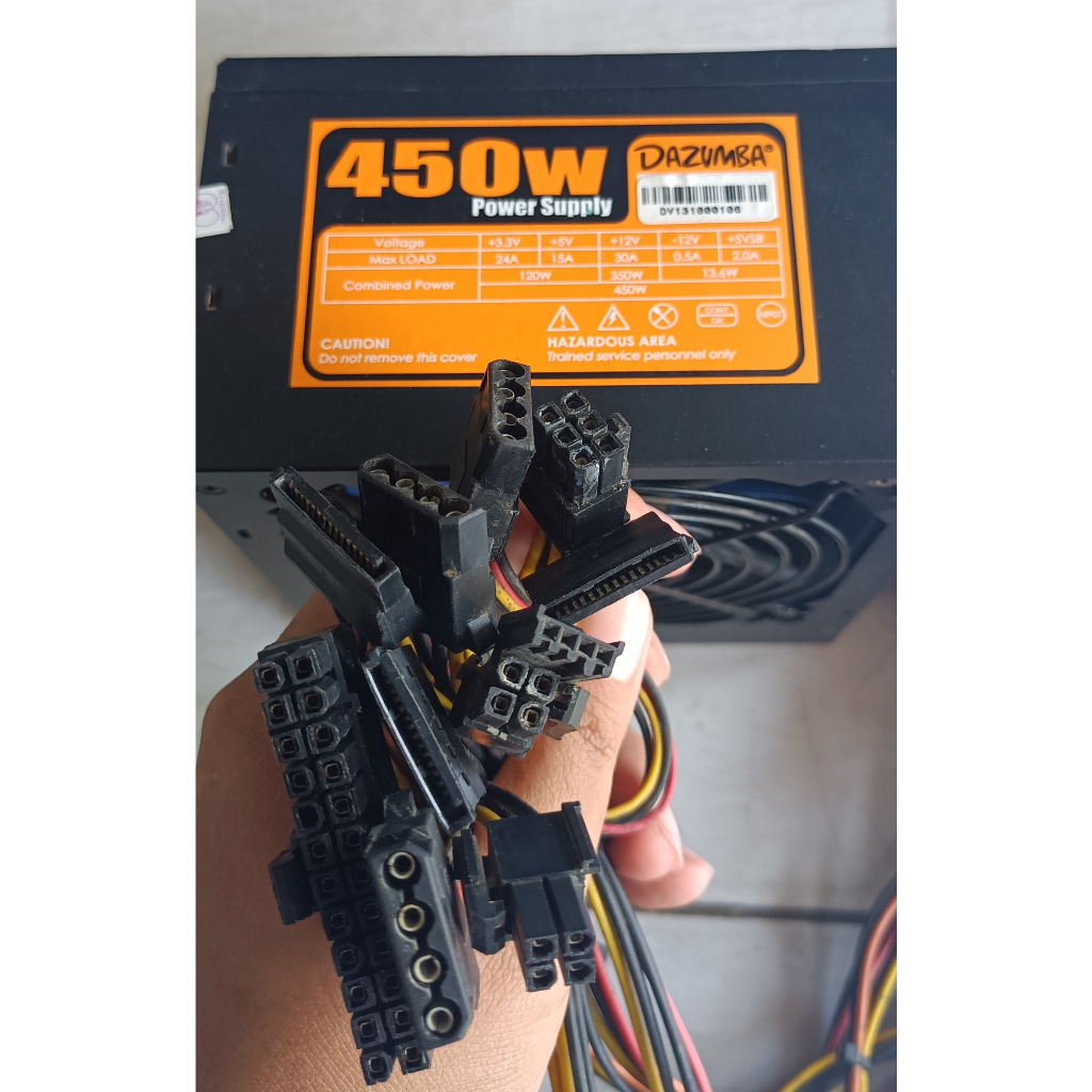 PSU - Power Supply PC Dazumba Pure 450Watt