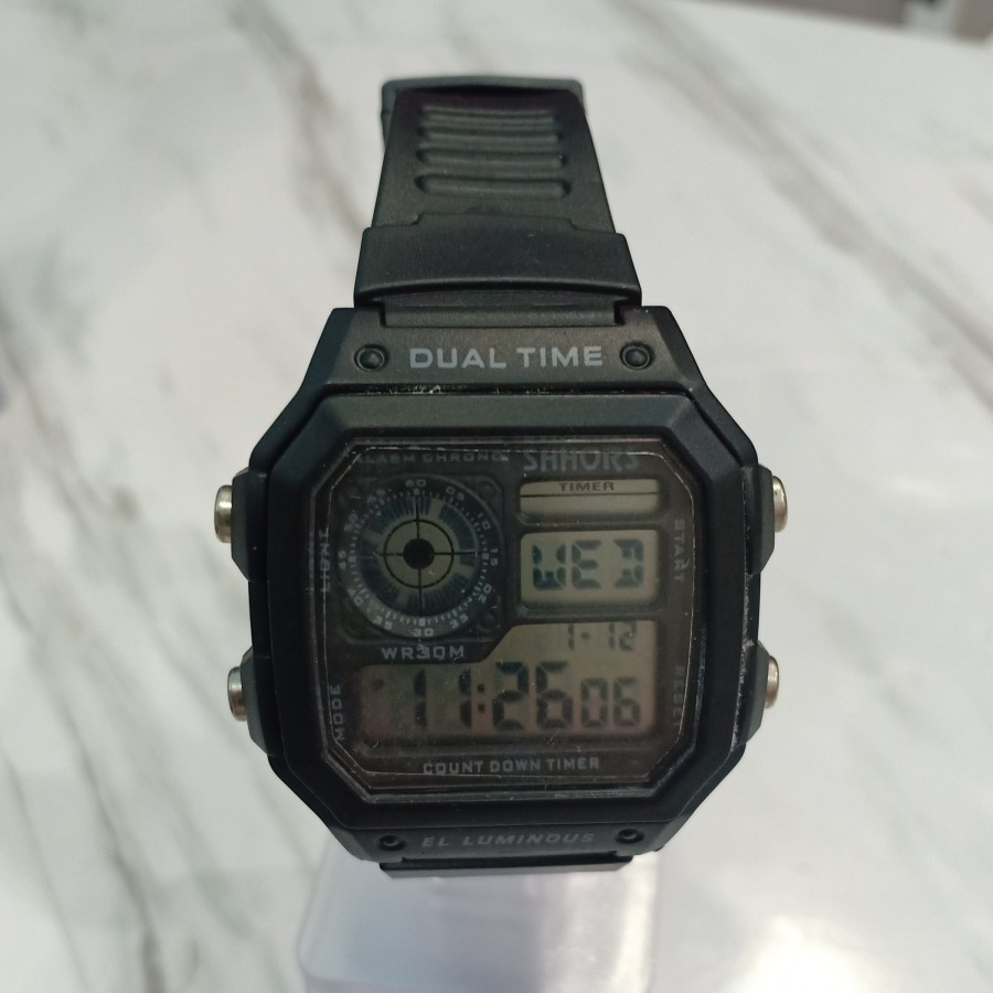 Jam Tangan Pria Digital Sport Murah SHHORS