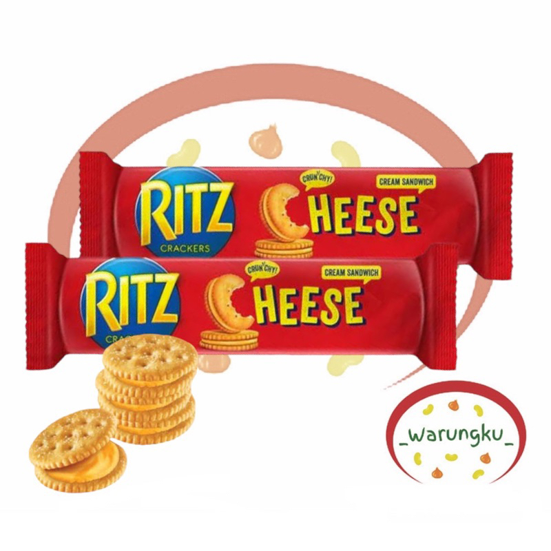 

RITZ Cheese 91gr 1 BKS BISKUIT NIKMAT CRACKERS ENAK gurih renyah