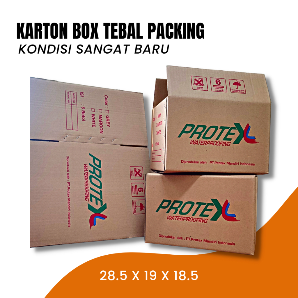 

BARU Dus Karton Box Kardus Kotak Kosong Regular Packing Wall Board Tebal Serbaguna