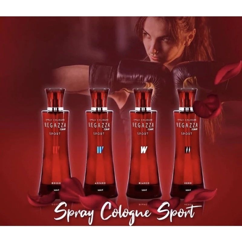 Regazza Femme Sport Spray Cologne 100 Ml/Parfum Regazza Sport Ori 100%