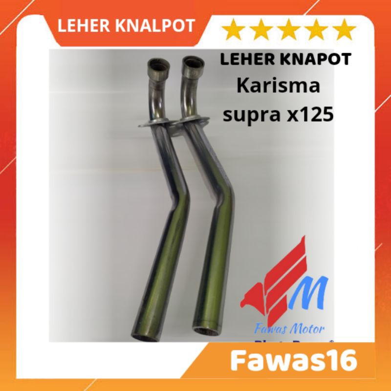 leher knalpot supra x 125/karisma