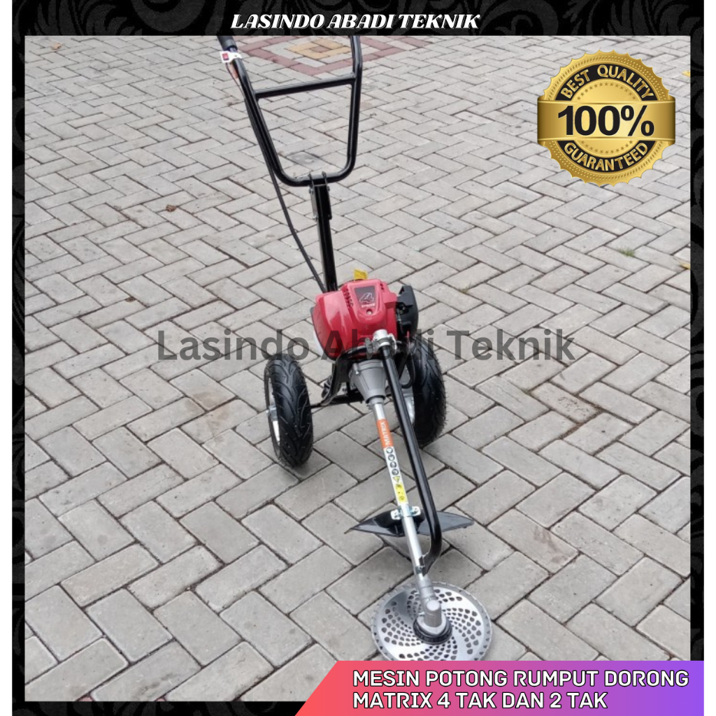mesin potong rumput dorong matrix 4 tak dan 2 tak