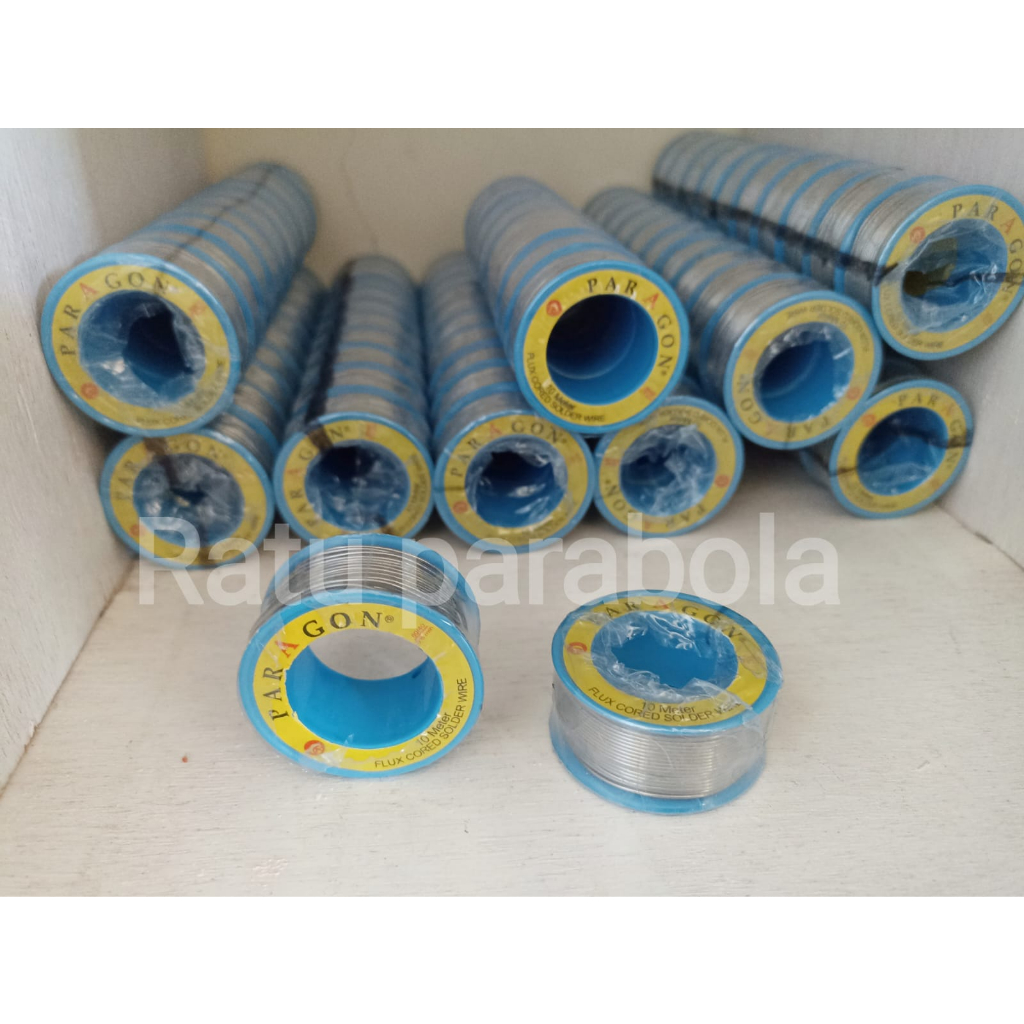 Timah Paragon KECIL 0.8 60/40 10meter Tinol Paragon