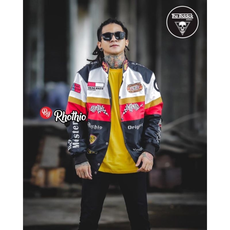 JAKET BOMBER SUKAJAN JAPAN RHOTHIO SUKAJAN UNISEX DISTRO PREMIUM