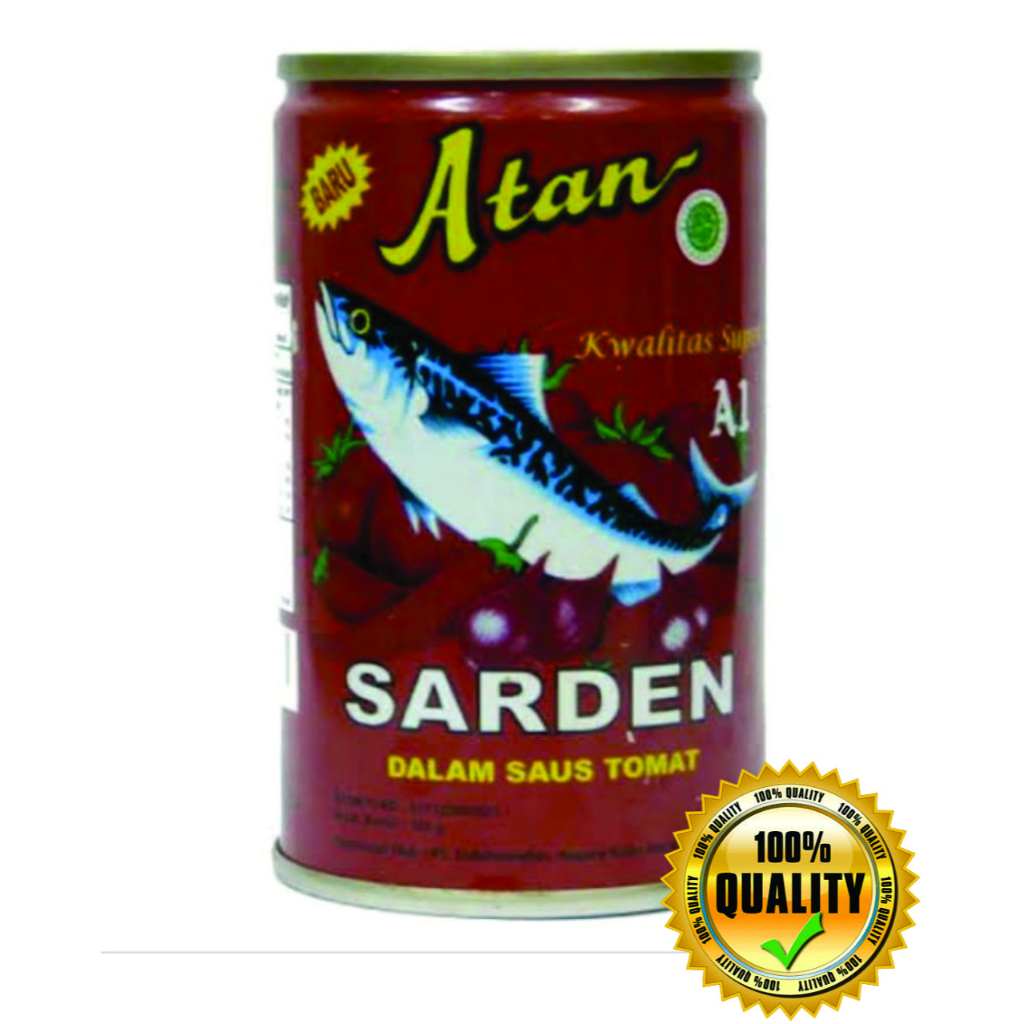 

ATAN SARDEN SAUS TOMAT 155G / SARDEN ATAN 155 G