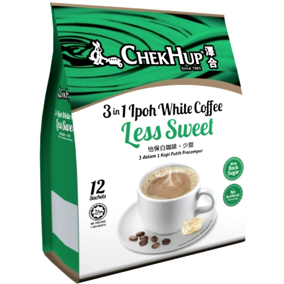 

Chek Hup Ipoh White Coffee 3 in 1 less sweet