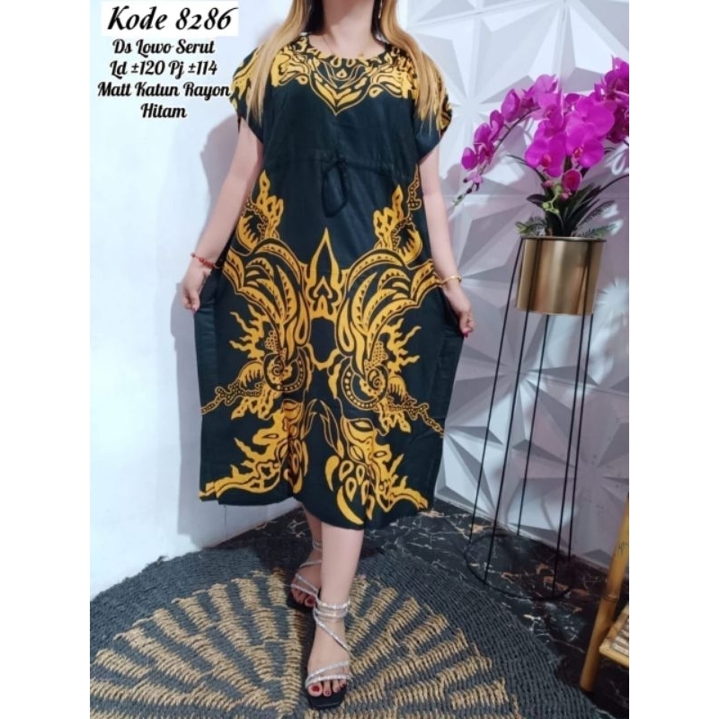 DASTER LOWO JUMBO SERUT HITAM~LOWO KAFTAN JUMBO VIRAL