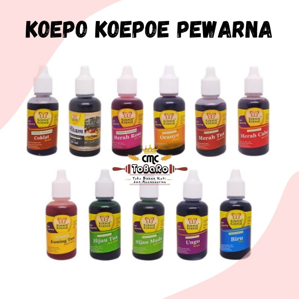 

Koepoe Koepoe Pewarna Makanan 30ml