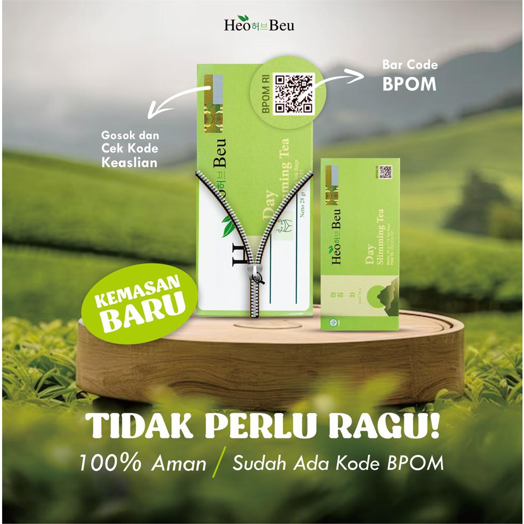 

MAR Teh Heo Beu Teh Heo Beu Slimming Tea Minuman Teh Orinal BPOM