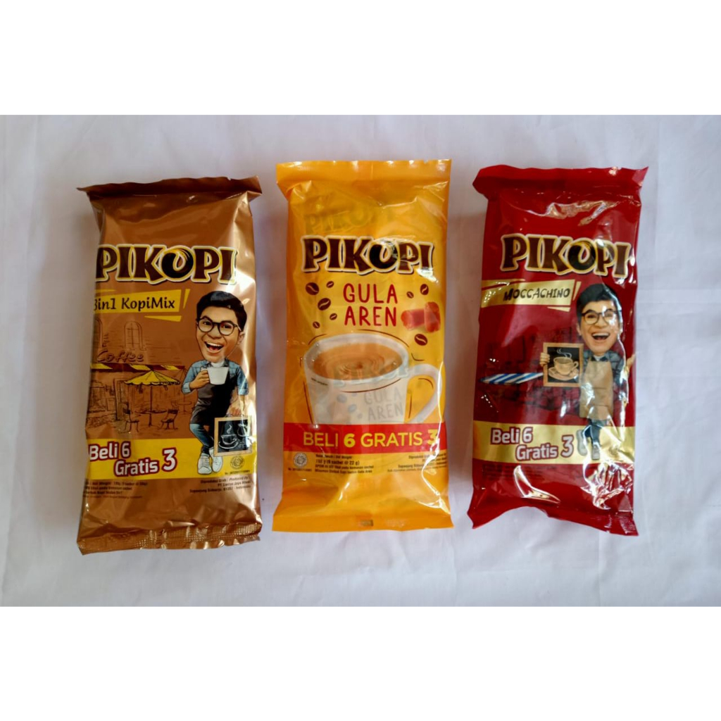 

Pikopi/Kopi/Moccachino/Kopimix/Kopi Susu/3 In 1/Grosir Murah/Kopi Instan