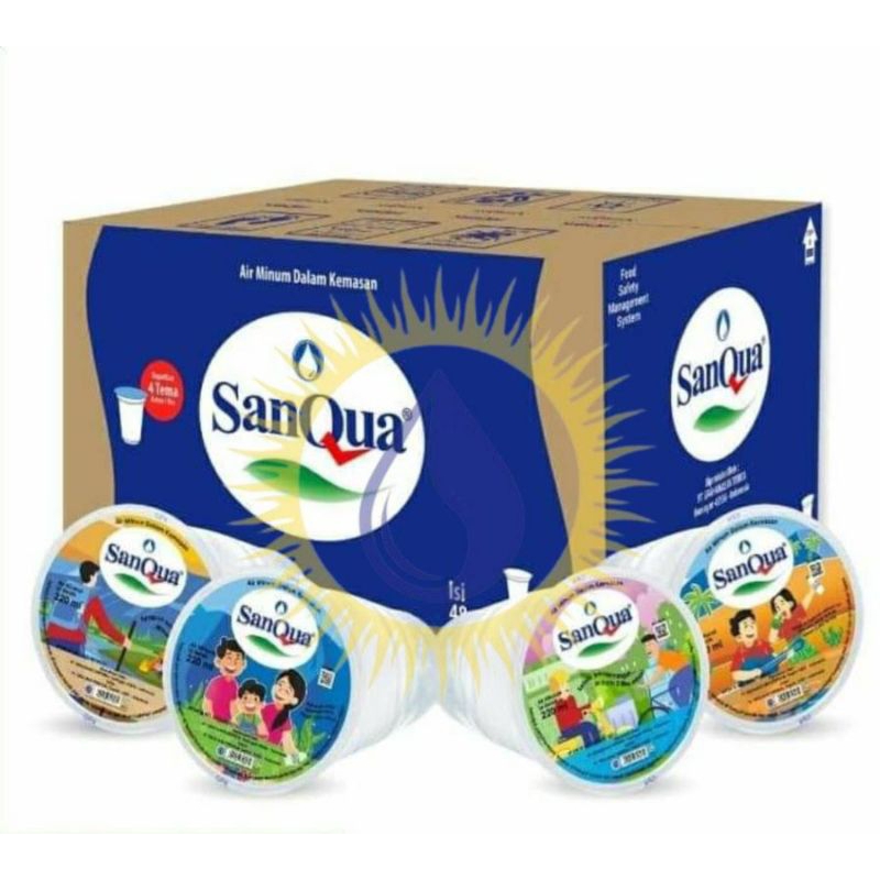 

Sanqua 220ml Cup / Gelas