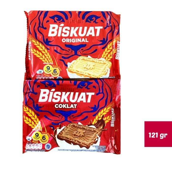 

Biskuat Biskuit Original Cokelat 134.4 gr