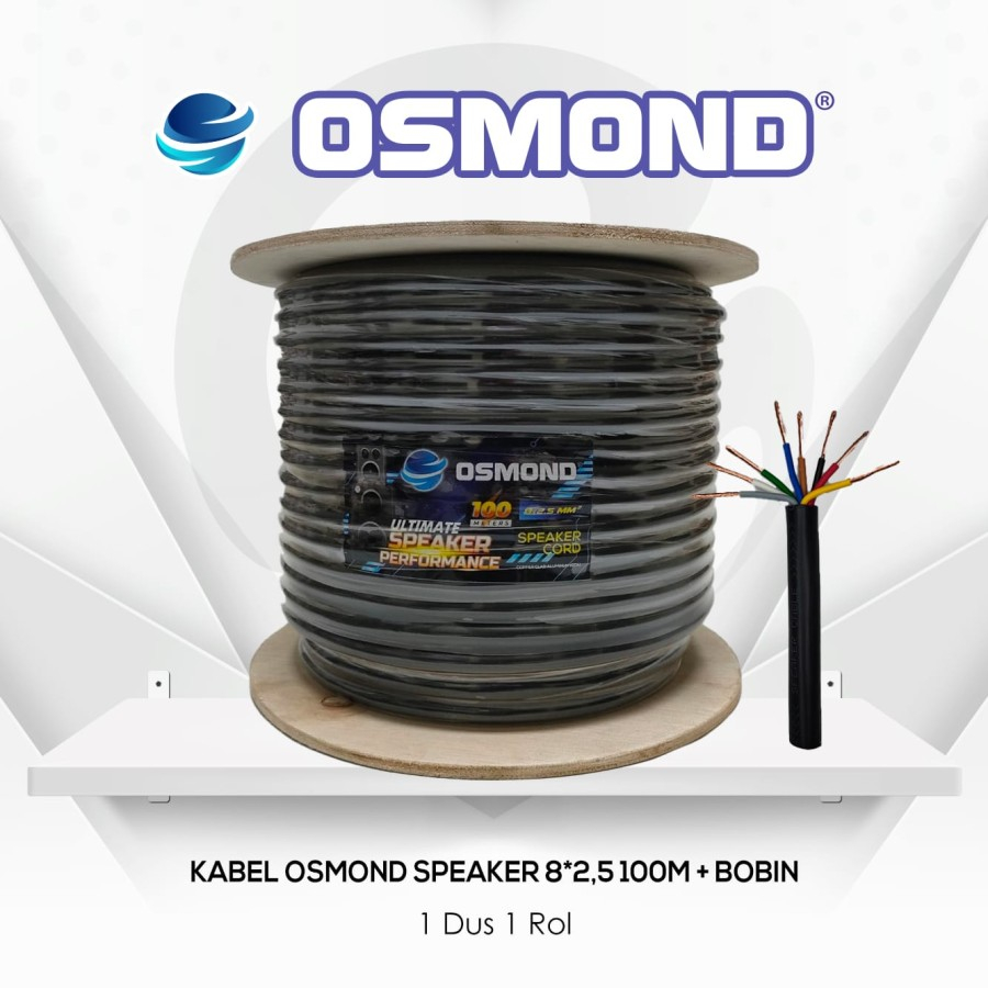 Kabel Speaker isi 8 OSMOND 8 x 2,5 - 1 Meter