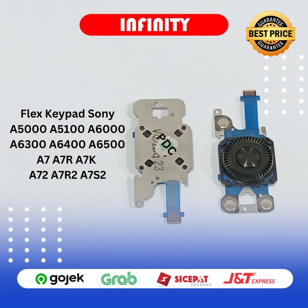 Flex Key Keypad Button Tombol Dial Sony A7 A7R A7K A7S A72 A7R2 A7S2 A7 Mark II A7R Mark II