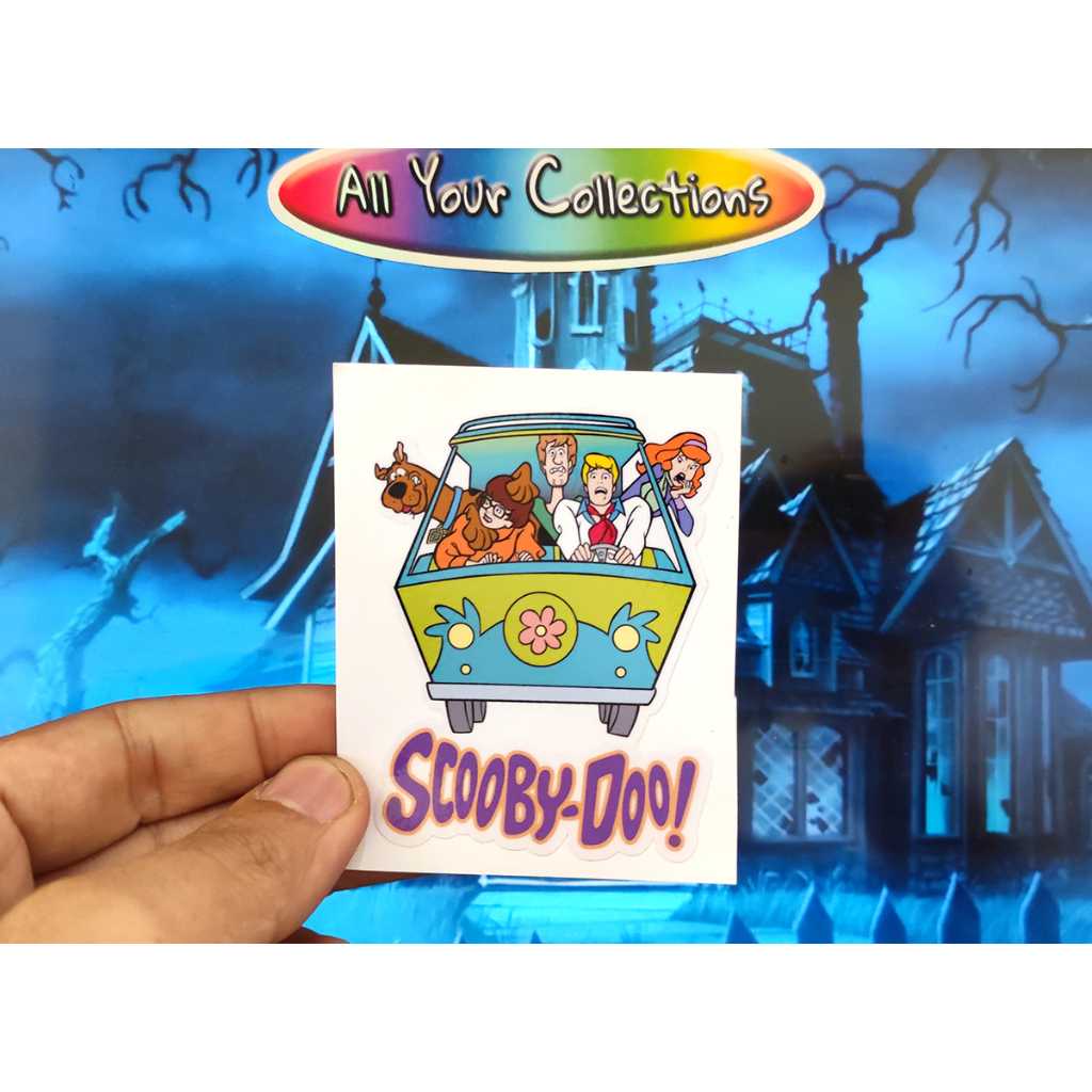 

STICKER CUTTING PREMIUM SCOOBY DOO STIKER VINYL / HOLOGRAM