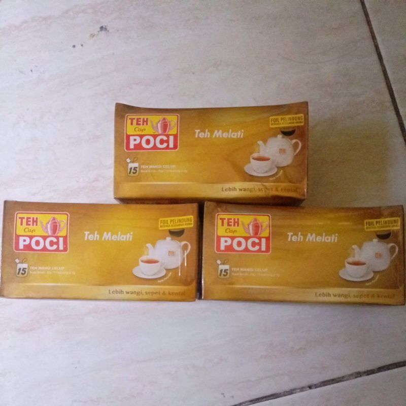 

Paket 3 dus teh Poci teh melati